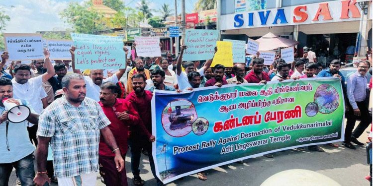 Tamils flag escalating attacks on temples in northern Sri Lanka