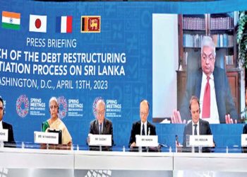 SL major bilateral creditor launch debt restructuring talks without China…
