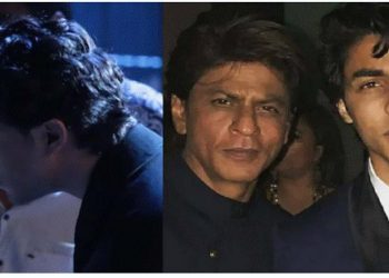 Aryan Khan directs father Shah Rukh Khan in a new ad, shares glimpse.