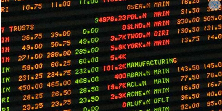 Sri Lankan stocks fall as the long weekend begins.