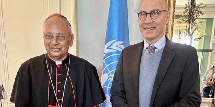 Archbishop met with UNHCR’s Walter Turk, stresses the importance of an impartial investigation into Easter Sunday terror attack!  I  Sri Lanka Latest News