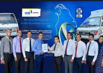 HNB and Lanka Ashok Leyland will support the SME sector and provide self-employment opportunities by leasing DOST trucks exclusively.