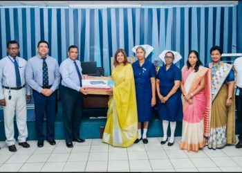 HNB reaffirms commitment to healthcare: equips NHSL Cardiology Unit with VDI mini computers