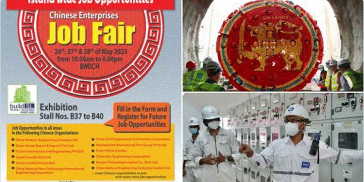 According to the Chinese Embassy, a port city in Colombo will create hundreds of thousands of jobs for Sri Lankans…