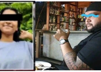 Police apprehended the suspect who was with the murdered girl in Kalutara.