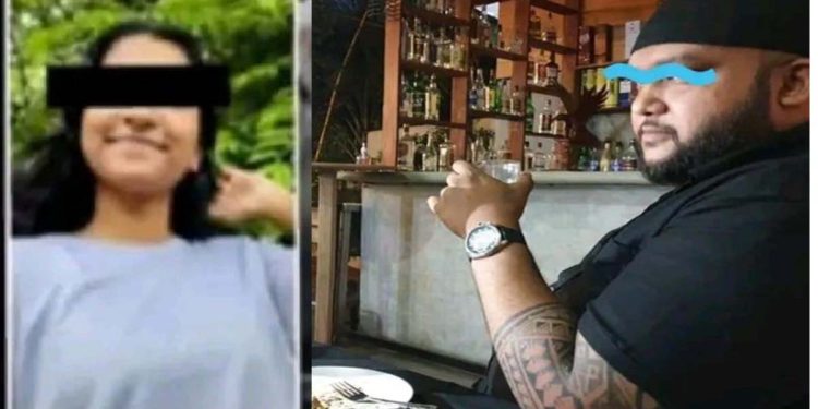 Police apprehended the suspect who was with the murdered girl in Kalutara.