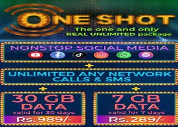 SLT-MOBITEL introduces the revolutionary ‘ONE SHOT’ package with truly unlimited benefits