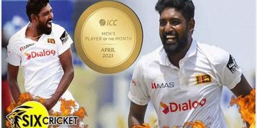 Prabhat Jayasuriya nominated for ICC player of the month for April.!