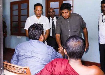 Sajith pays a visit to Ragama Hospital! Meets Wasantha Mudali and inquires about his health!