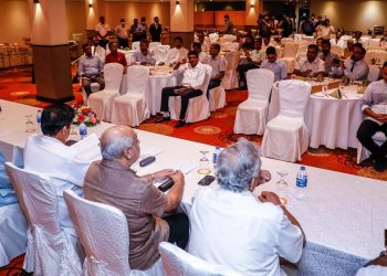 Sajith meets with opposition leaders, media heads, and newspaper editors on International Media Day! PHOTOS