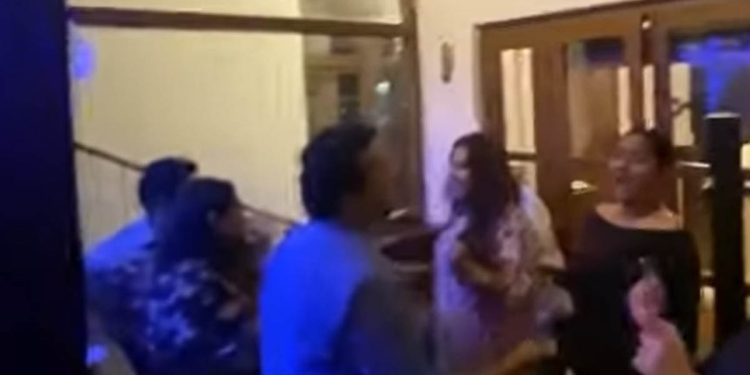 Former JVP MP can dance well with women in addition to politics!