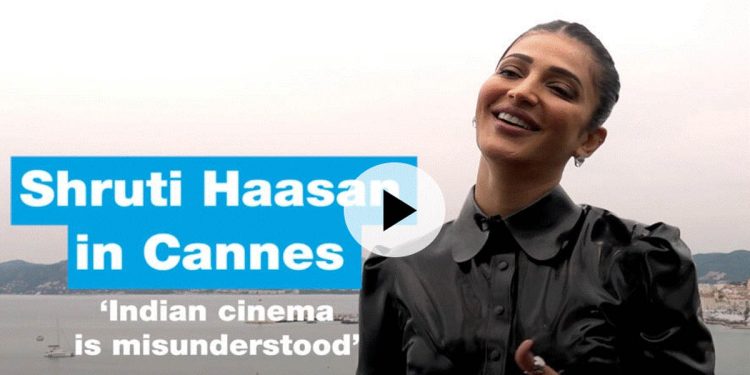 ‘Indian cinema is misunderstood,’ actress Shruti Haasan tells FRANCE 24 in Cannes