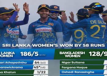 Sri Lanka triumphs over Bangladesh Women’s by 58 runs!