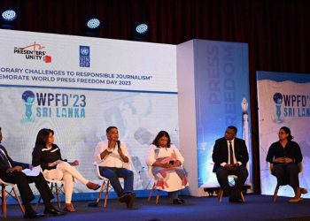 Sri Lanka TV Presenters’ Unity together with UNDP Sri Lanka mark World Press Freedom Day 2023