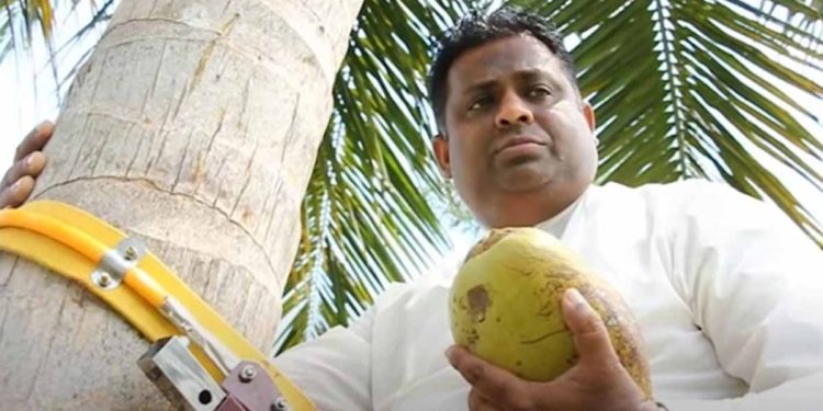 State Minister Arundika Fernando released a Chinese passenger who had entered Sri Lanka with a fake passport.