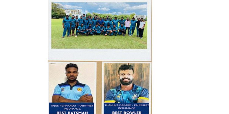 Fairfirst Insurance Makes a Memorable Debut in the 30th Singer-Mercantile Cricket Association Super Premier League 2023