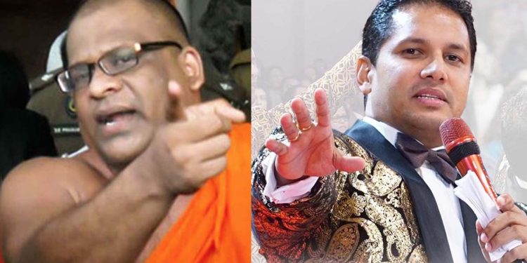 Galagoda Atte Gnanasara Thero has filed a written complaint against Reverend Jerome Fernando with the Criminal Investigation Department.