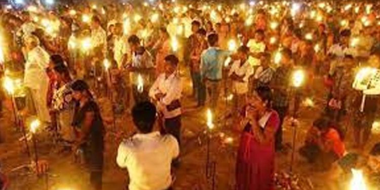 For the 14th year, Tamils who died in the war are remembered in Mullivaikkal!