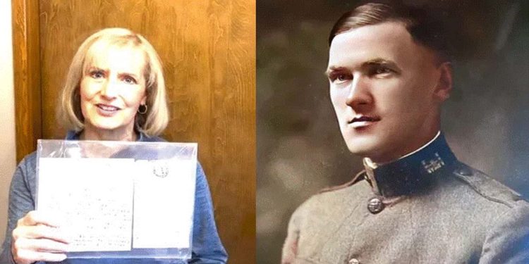 Soldier’s 1919 Mother’s Day letter received by his granddaughter after a century