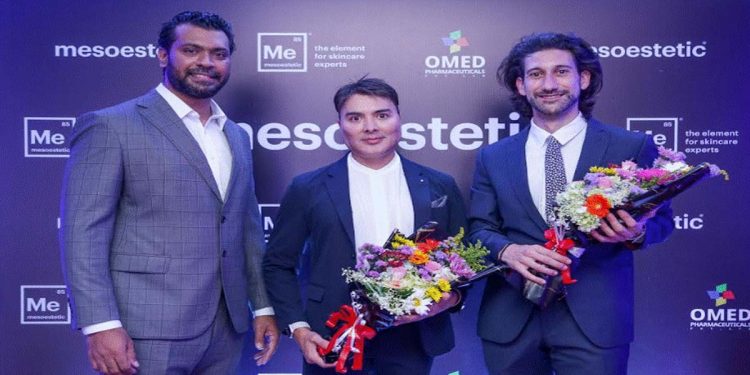 OMED Pharmaceuticals celebrates successful mesoestetic® workshop and conference in Sri Lanka with launch of ground breaking unique medical device