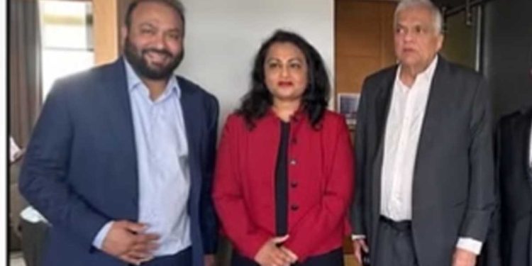 Ranil met the potential buyer of SLT, Aliraja Subashkaran of Lyca Mobile – VIDEO I Sri Lanka Latest News