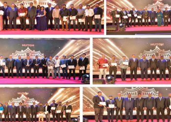 HUTCH Honors Top Retail partners with Gold Coins. Unveils exclusive retailer rewards card with FriMi Mastercard  I Sri Lanka Latest Business News