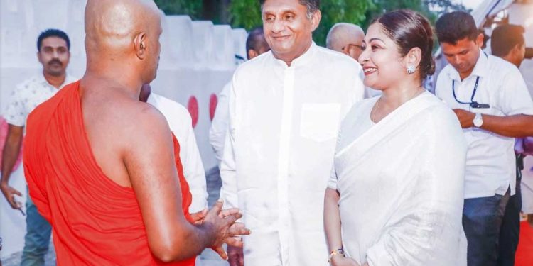 Jalani Premadasa was honoured for her services to the Sambuddha sasanaya I Sri Lanka Latest News