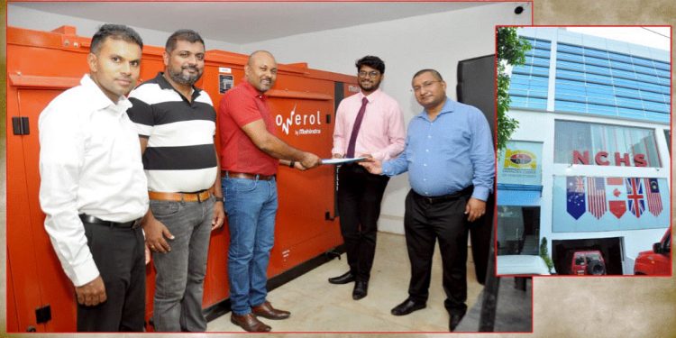 Ideal Motors supplies state-of-the-art Mahindra Powerol generators to two Nawaloka College of Higher Studies  I Sri Lanka Latest Business News