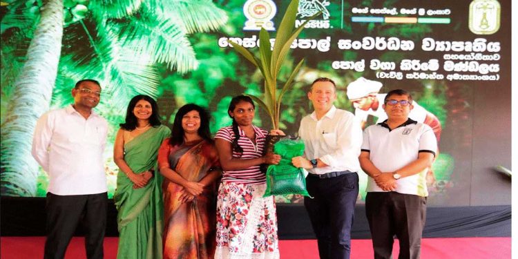 Nestlé Lanka and the Coconut Cultivation Board of Sri Lanka benefit 500 more rural families via the Nestlé Coconut Plan