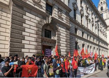 ‘Ranil, go home!’ – British Tamils protest Sri Lankan President’s visit to London I Sri Lanka Latest News
