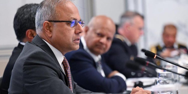 Sagala addresses Asia’s premier security summit in Singapore! Talks about security cooperation in the Indian Ocean region I Sri Lanka Latest News