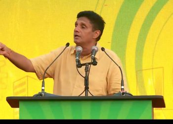 Brutal and savage violence began with the governmet’s blessings from Madamulana by setting fire to the vehicle of the area’s SJB LG candidate I Sri Lanka Latest News