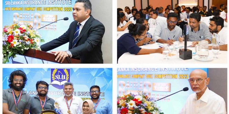 Inter-Insurance Company Quiz hosted by SLII for the 6th Successful Year  I Sri Lanka Latest Business News