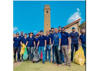 ComBank Galle Fort branch celebrates 50th anniversary with Rampart Cleaning Project I Sri Lanka Latest Business News