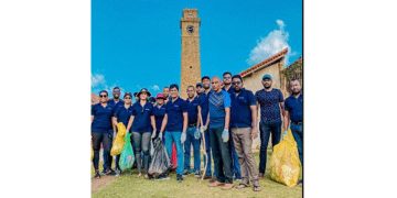 ComBank Galle Fort branch celebrates 50th anniversary with Rampart Cleaning Project I Sri Lanka Latest Business News