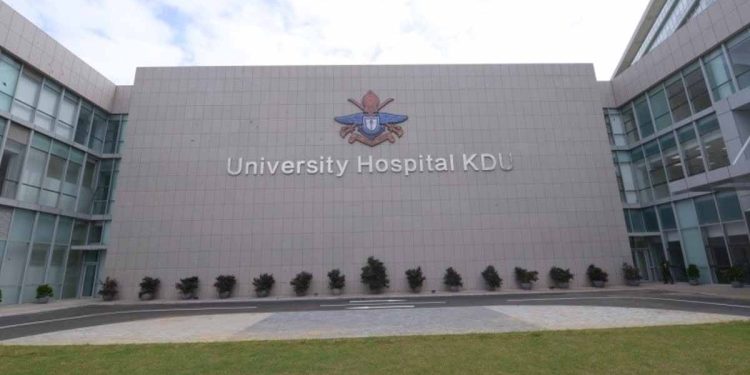 Copper wires of KDU hospital lightning conductors robbed police investigation is ongoing  I Sri Lanka Latest News
