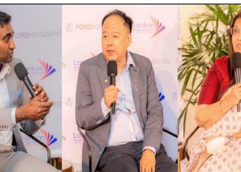 Futurist Dr. Clarence Tan and IAN President Padmaja Ruparel speak at LAN Investors Night I Sri Lanka Latest Business News