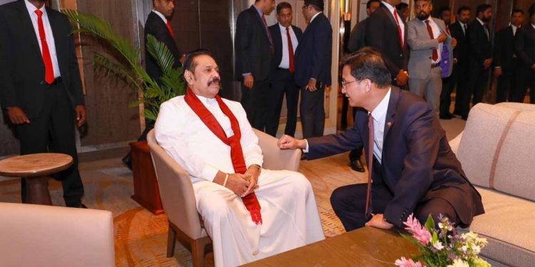 Mahinda is out after a while! PHOTOS  I  Sri Lanka Latest news