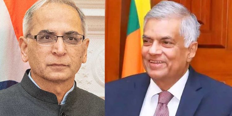 Indian foreign secretary meets Ranil  I Sri Lanka Latest News