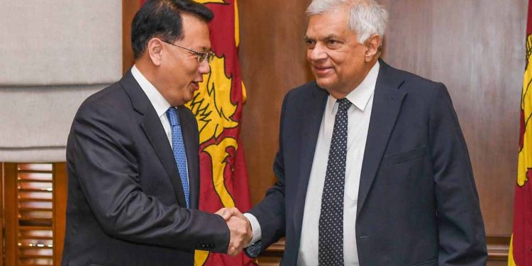 Ranil meets Chinese Communist Party politburo member  I Sri Lanka Latest News