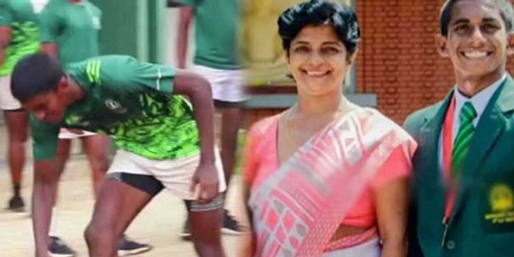 Despite his mother’s death as a cancer victim and her body being placed in the Parlour, Randimal plays the rugby match for the sake of school and his mother!  I Sri Lanka Latest News