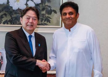 The Japanese foreign minister meets the opposition leader Sajith just as he met the president! VIDEO & PHOTOS I Sri Lanka Latest News