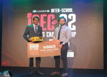 Amrak Best School Gamer Revealed at Gamer.LK’s School-level Esports Championship I Sri Lanka Latest Business News