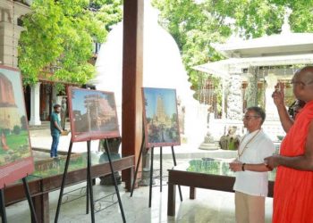 India’s rich Buddhist Heritage showcased at the sacred Gangaramaya Temple on Esala Poya  I Sri Lanka Latest News