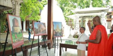 India’s rich Buddhist Heritage showcased at the sacred Gangaramaya Temple on Esala Poya  I Sri Lanka Latest News