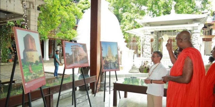 India’s rich Buddhist Heritage showcased at the sacred Gangaramaya Temple on Esala Poya  I Sri Lanka Latest News