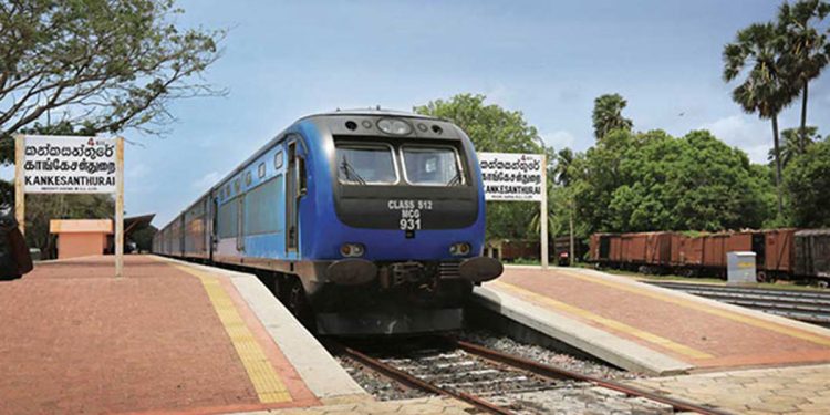 Train service between Colombo Fort and Kankasanture has been restored I Sri Lanka Latest News