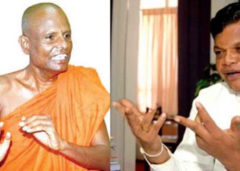 Atamastandhi blame the Minister of Transport for not providing security and a bus service to the devotees from the railway station to Jaya Sri Maha Bodhi