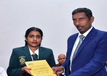National Savings Bank continues to join the Kumaratunga Munidasa Sisuvarama Memorial Scholarship Award  I Sri Lanka Latest Business News