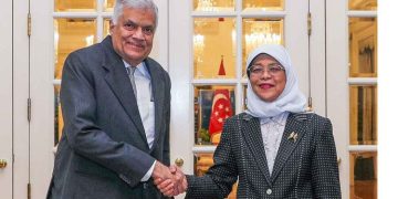 Ranil meets Singapore President-Ministers! I Sri Lanka Latest News